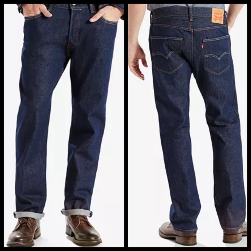 Levi's Men's 501 Original Fit Stretch Jeans